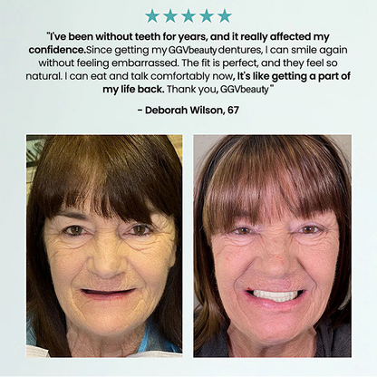 🦷  Fit Full Functional Dentures Make you more confident