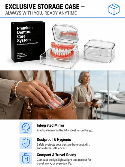 Comfort-fit decorative denture set