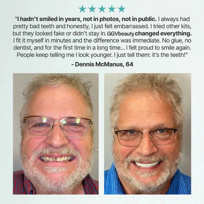 🦷  Fit Full Functional Dentures Make you more confident