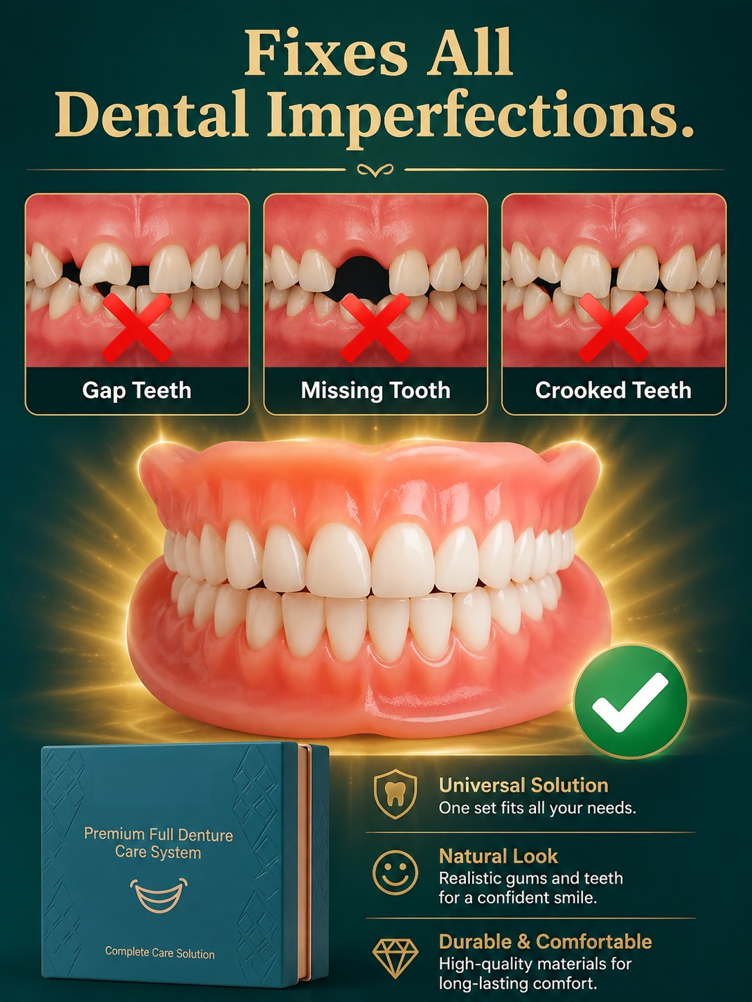 Premium Complete Denture Set