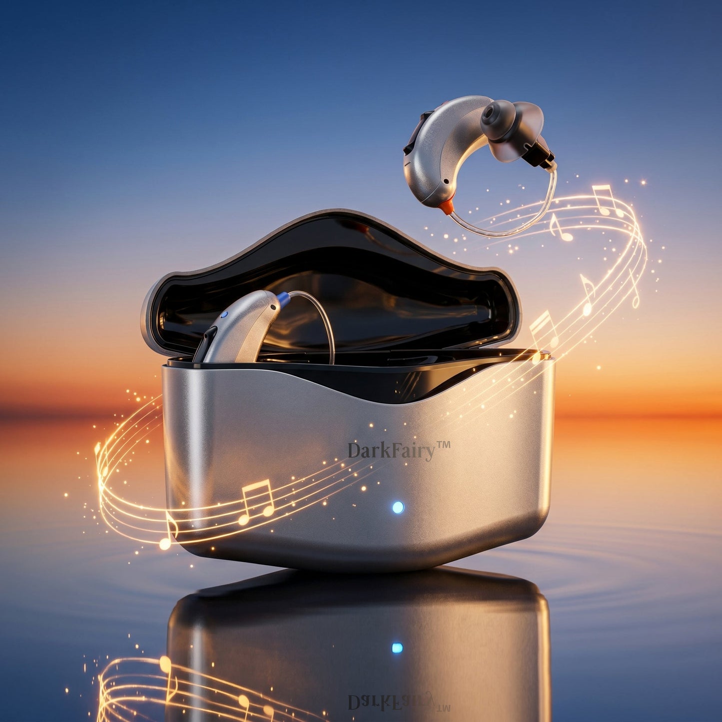 DarkFairy™ OTC RIC Hearing Aid with App Control（USA）